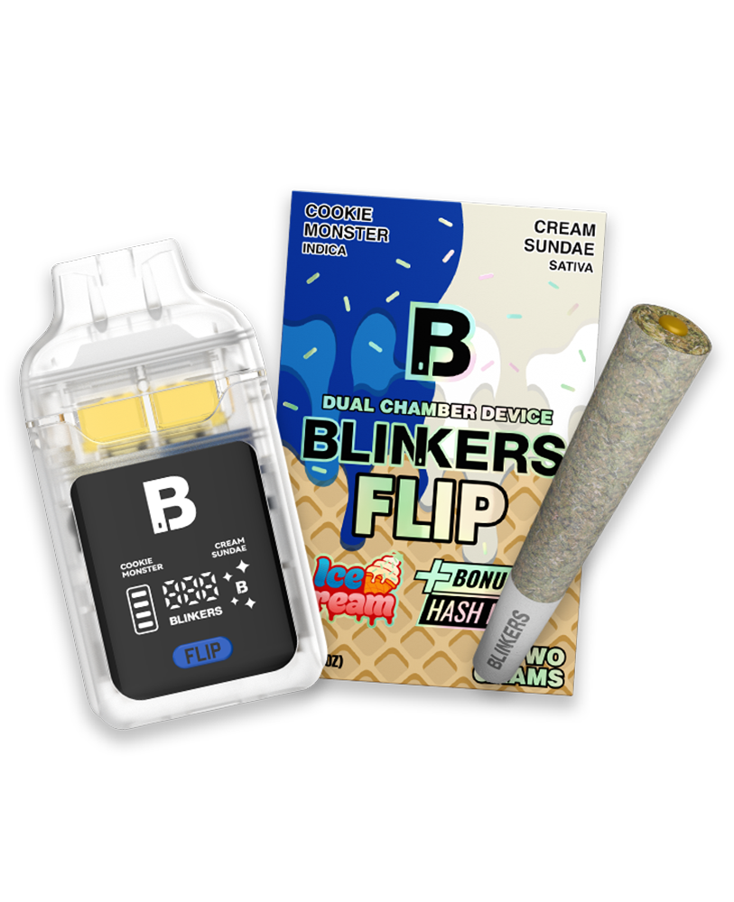 Blinkers FLIP Cookie Monster Cream Sundae 2g disposable