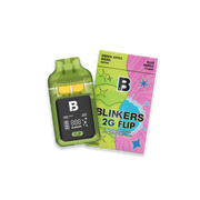 Blinkers FLIP Green Apple Diesel Blue Nerdz 2g disposable